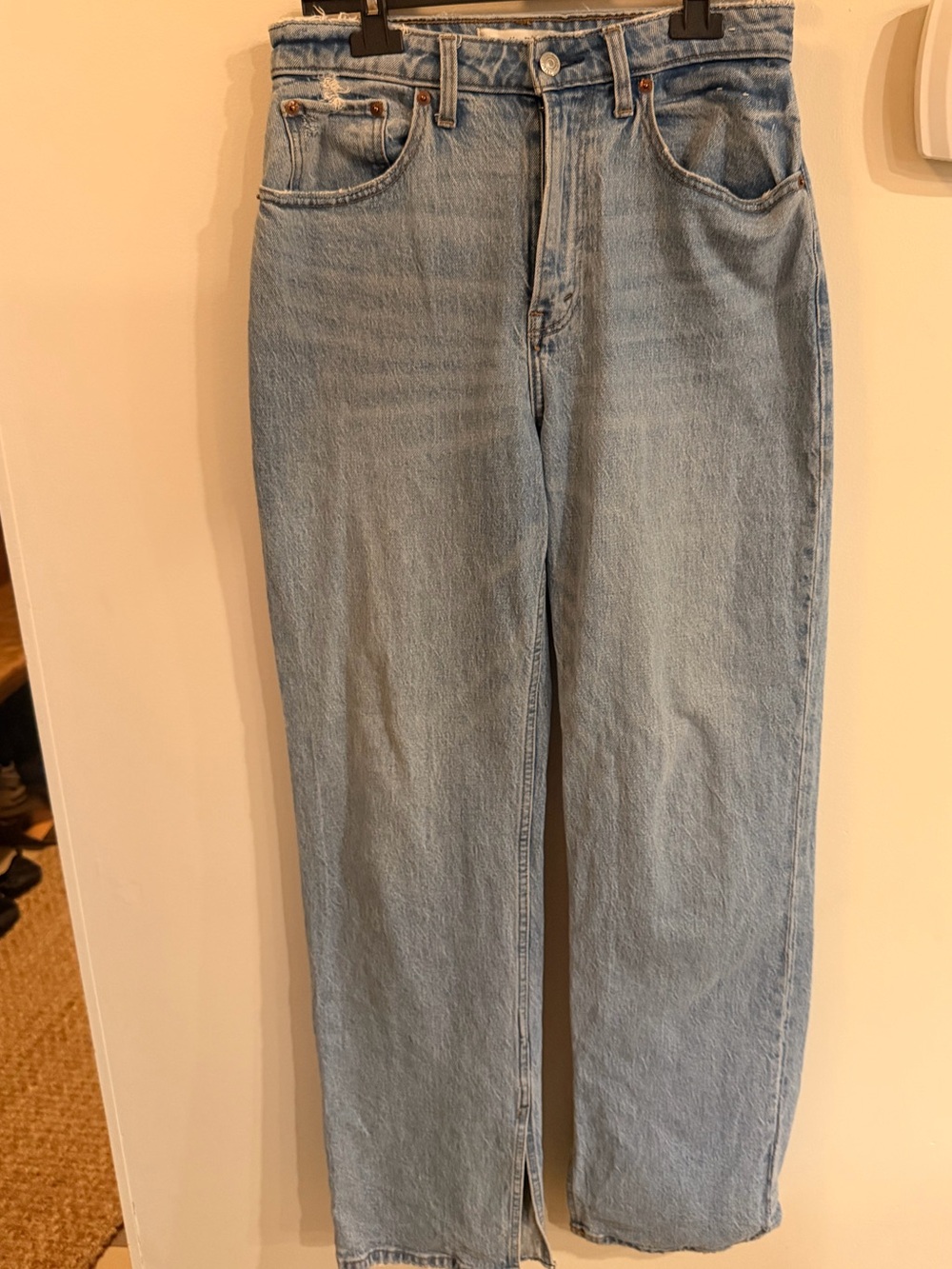 Abercrombie & Fitch curve love - 90s relaxed high waisted
